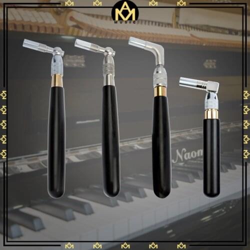 Piano Tuning Wrench Stainless Steel Square Head /Ball Head Octagonal Core Sandalwood Handle Four Kinds Optional