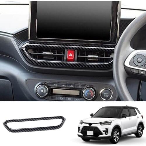 Car Dashboard Air Conditioning Trim Frame Air Conditioning Cover for Toyota Raize A200A A210A 2020-2021