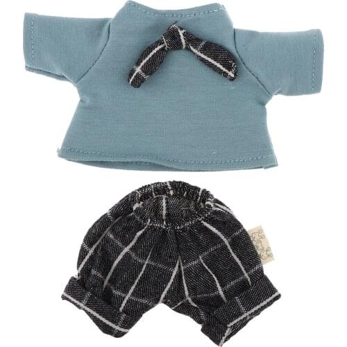 Lovely Doll Clothes for 1/6 BJD Dolls Casual Outfits Rabbit/Cat/Bear Plush Toys Clothes for Girl Gifts DIY Change Accessory Set