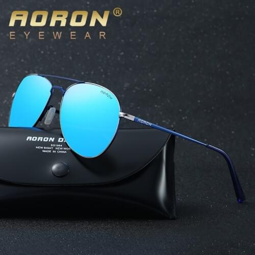 MYT_0259 Men Polarized Sunglasses Retro Classic Pilot Glasses Brand Goggoles Leisure UV400 Protection Metal Frame Oculos de sol