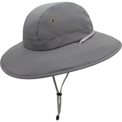 Mens WaterProof Fishing Hats Breathable Sun Hats Unisex Face Hat Adjustable Drawstring Hiking Walking Caps Fashion Hat