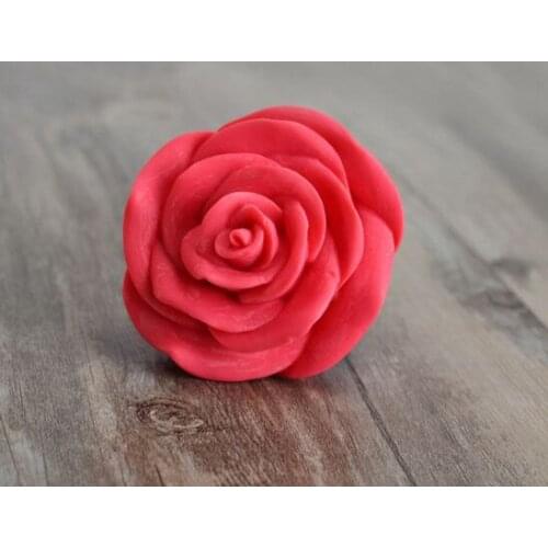 Wholesale!!1pcs 3D Rose Style (H0190) Silicone Handmade Soap Mold Crafts DIY Mould