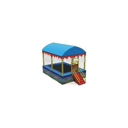 Amusement children trampoline park with Ceiling CIT-A1527