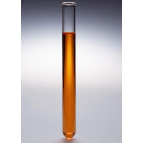 Clear quartz test tube with rim OD35*length200mm