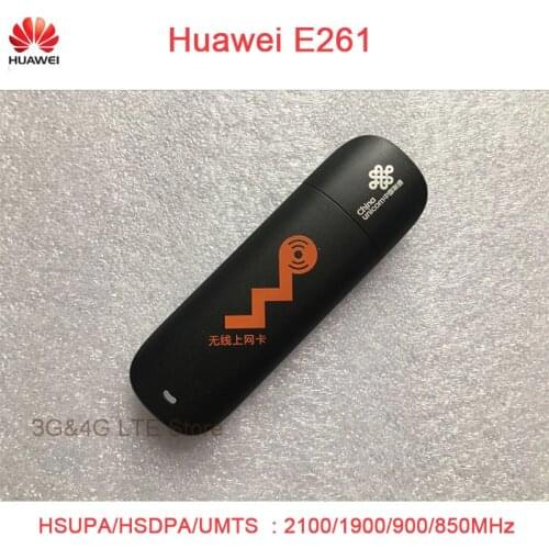 Unlocked HUAWEI E261 WCDMA 3G Dongle Wireless Network Card USB Modem Adapter For Android Laptop Ipad For Universal Dvd Car