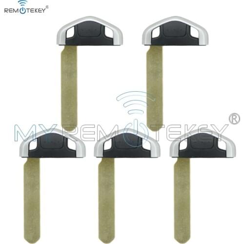 Remtekey 5pcs Smart Emergency Key Blade for Acura TL ILX ZDX RDX 2013 2014
