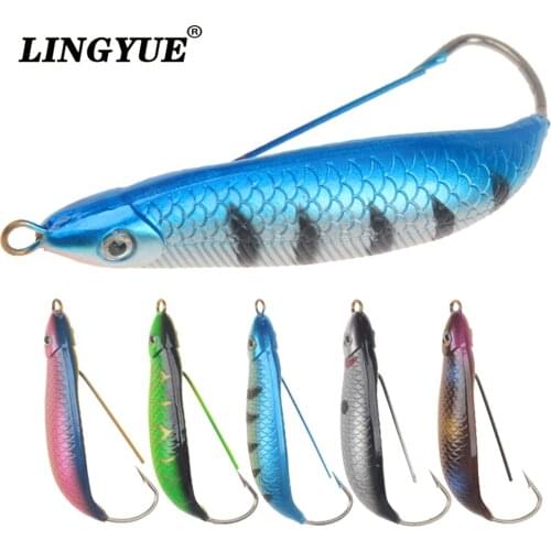 1Pcs 7g 18g Sinking Anti Grass Fishing Lure Winter Ice Rotating Spoon Freshwater Bait Hard Bait Crankbait Fishing Tackle