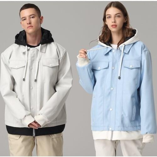 Winter Ski Jacket Snowboard Windproof Waterproof Snow Jacket Outdoor Sports Ski Breathable Warm Men Women Fashion Tooling Jacket