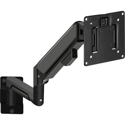 10"-32" W3 Aluminum Alloy 360 Degree Monitor Holder Gas Spring Tilt Rotation Arm LED LCD TV Wall Mount Rack Stand VESA Load 9kg