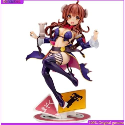100% Original: Anime Machikado Mazoku Yuko Yoshida 21.5cm PVC Action Figure Anime Figure Model Toys Figure Collection Doll Gift