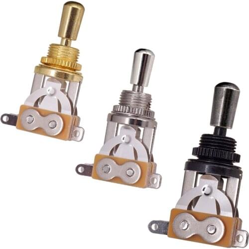 3 Way Electric Guitar Selector Brass Guitar Pickup Toggle Switch for LP EPI