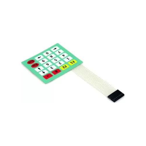 4x5 Matrix Array 20 Key Membrane Switch Keypad Keyboard Control Panel Microprocessor Keyboard Controller 5*4