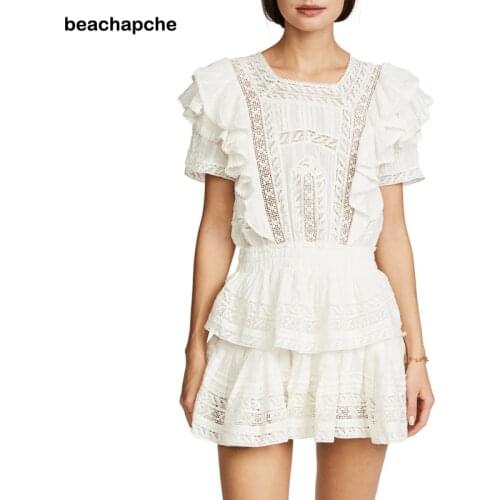 Белые летние платья Beachapche China At AliExpress