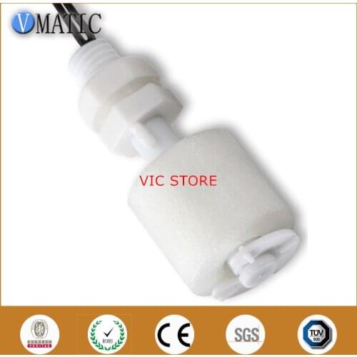 Free Shipping 10 Pcs Proximity Cost Leveling White Vertical Float Switch Pp Controller Sensor VC1043-P