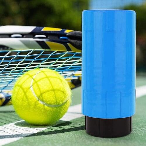 Tennis Ball Container 14PSI Pressure Maintaining Storage Can Plastic Portable Tennis Repairing Jar