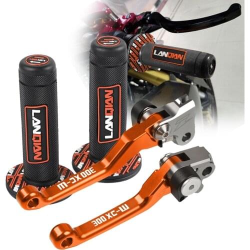 Motorcycle Dirt Bike CNC Brake Clutch Pivot Lever Hand Grip Handlebar For 300XCW 300 XCW 2006 2007 2008 2009 2010 2011 2012-2013