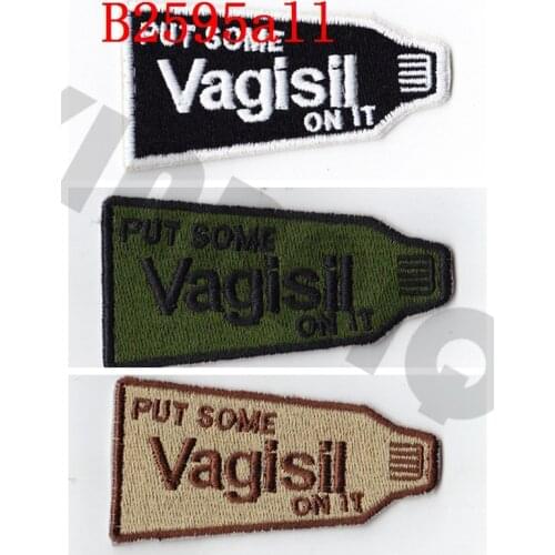 Embroidery patch Put some vagisil on it Morale tactics Military