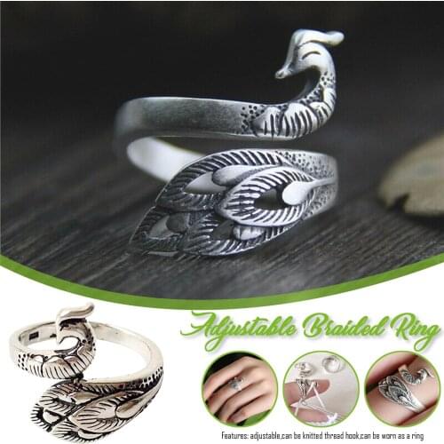 Adjustable Knitting Loop Crochet Loop Knitting Accessories Knitting Ring Adjust Finger Wear Thimble Yarn Guides Diy Supplies #40