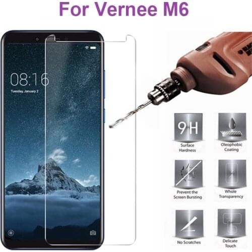 For Original Vernee M6 Cover Glass Explosion Proof Premium Tempered Glass For Vernee M6 Film Screen Protector Protective Film