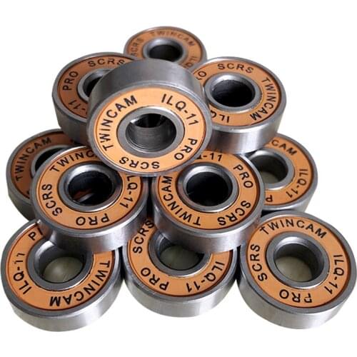 16pcs/lot SKATING ILQ-11 Miniature Ball Radial Bearings For Skate Shoes Accessories For Inline Skate Wheels SEBA