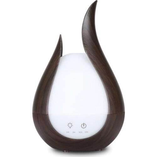 200ml Air Humidifier Aroma Essential Oil Diffuser 7 Colors LED Night Light Cool Mist Maker Aromatherapy for Home Office Bedroom