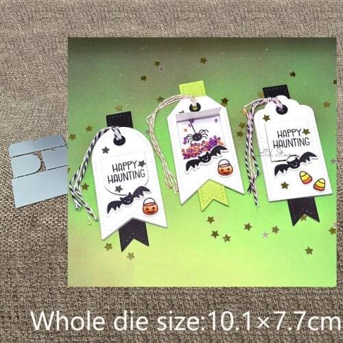 XLDesign Craft Metal Cutting Dies stencil mold 4pcs Switch tear decoration scrapbook Album Paper Card Craft Embossing die cuts