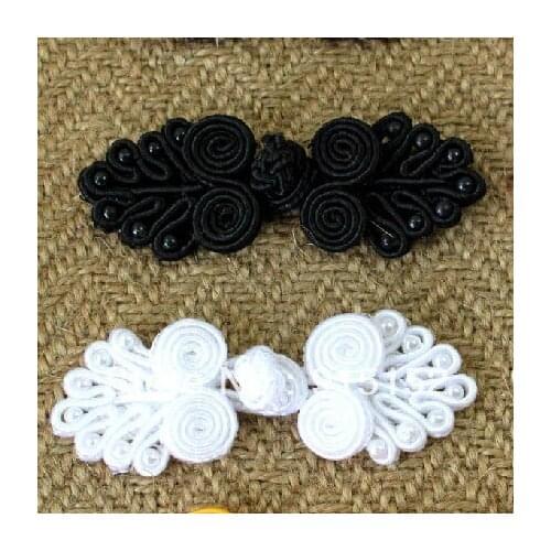 Free shipping Handmade China Knot button 6-7.5cm Peacock Buttons 2 Colors Mixed 30pcs/lot Decoration for Garment Package