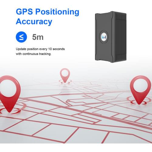 Temperature Sensor GPS Tracker Free Installation Long Life Rechargable Locator For Vehicle Car Truck Anti Theft Tracking Device