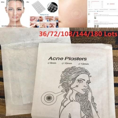 Hot Sale Skin Care Acne Remover Stickers Remove Pimple Patch Treatment Hydrocolloid Patch Protected Wounded Face Care Skin Tools