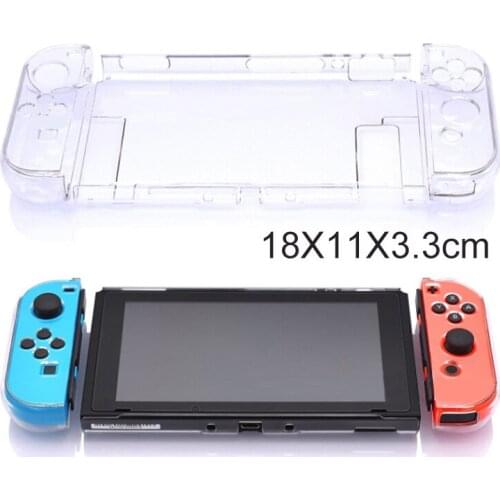 Clear Shockproof Full Protective CaseFor Nintendo Switch Game Console Protectors Compitable For Nintedo Switch Hard Cover