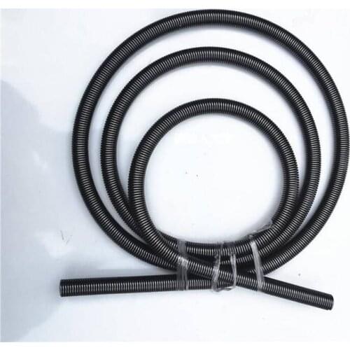 1pcs two meters long tension springs tighten spring elasticity coil tensity ring 65Mn steel pull coils 0.4mm-0.7mm wire diameter