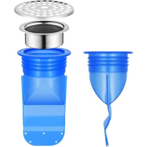 Silicone Core Kitchen Bathroom Pipe Sewer Pest Control Floor Drain Strainer Tool Supply