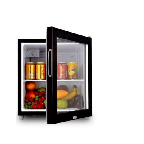 Display Case Refrigerated Transparent Glass Vertical Freezer Commercial Refrigerator Beverage Fresh-keeping Cabinet SC-50
