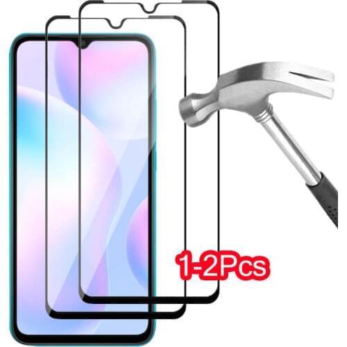 1-2Pcs Full Cover For Xiaomi Redmi 9A Protective Glass on Xiomi Redmi 9A Screen Protector 3D Redme 9 A A9 Redmi9a M2006C3LG Film