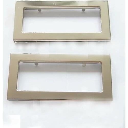 Ten pairs 3.6 inch (Inner diameter) silver Oval metal purse handle oval cut out bag handle