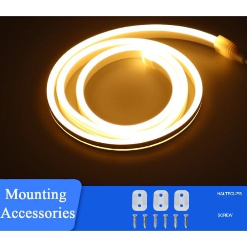 1/2 pcs 1M 2M 3M 4M 5M Dimmable LED Strip light SMD 2835 120LEDs/M 12V Neon lamp Tape With Touch Dimmer For Home Decor Lighting