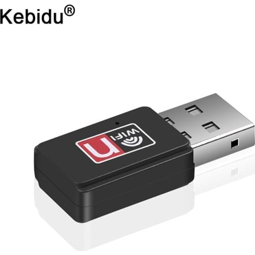 Kebidu Mini USB 150M Network LAN Card 150Mbps WiFi Wireless Adapter 802.11 n/g/b RT 7601 For Apple Macbook Pro Air Win Xp 7 8