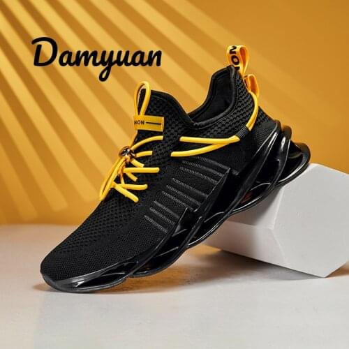 Damyuan Running Men Sport Shoes Sneakers Mens Sneaker Big Size 46 Height Increasing Comfortable Wear-resistant and Skid-proof