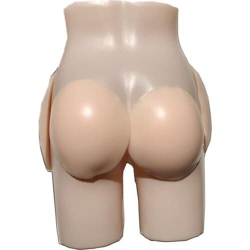 4 pieces silicone fake buttock padding, Abundant buttocks and warp-out butt, fake PP special silicone Hip pad for queen