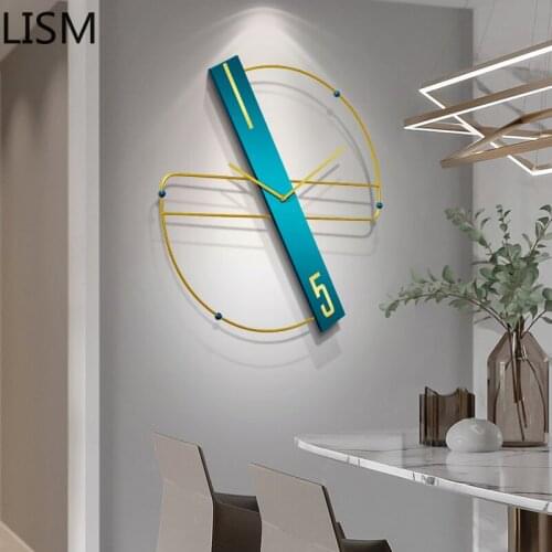 Wall Clock Modern Design Nordic Art Creative Simple Personality Wall Decoratio Wall Clock Colorful Decoracion Para El Hogar Saat