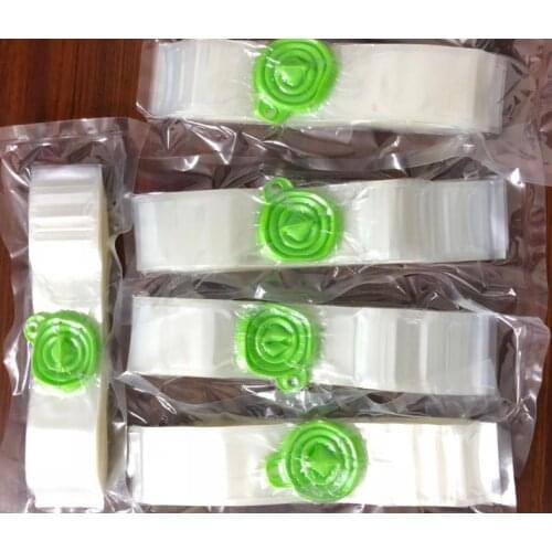 Disposable Popsicle Package Mold DIY Transparent Ice Cream Tools Bag Kitchen Cold Drink Self Sealing Bags With Silicone Funnel