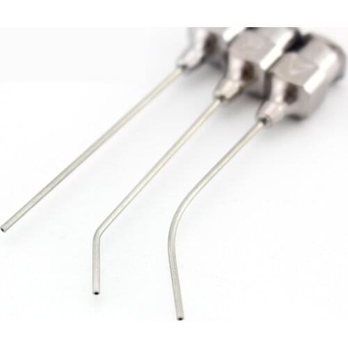 Ophthalmology lacrimal Duct Probe Flushing Type Microsurgery Instrument Stainless Steel Titanium Alloy Double-ended Probe
