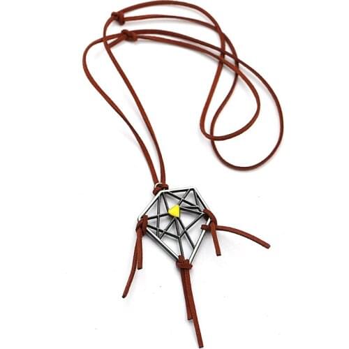 Game Death Stranding Dreamcatcher Necklace Men Rope Chain Sam Porter Bridges Pendant Necklaces Women Jewelry Kojima collares New