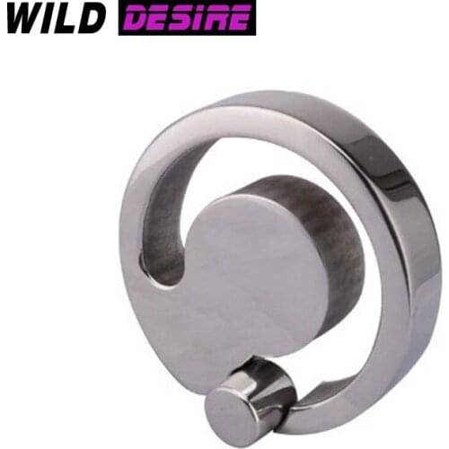 Sex Gay Toys For Men Cock Ring Weight Scrotum Testicle Pendant Rings Stainless Steel Heavy Cockring Stretcher Sex Toys for Men