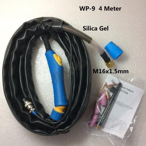WP-9 WP 9 WP9 SR9 TIG welding torch Complete Package 4M 12 Feet Air Cooled M16x1.5mm 1 Set