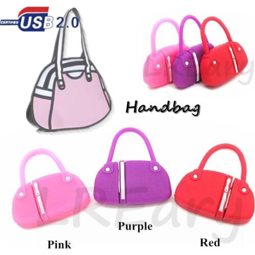 Gift for girl Mini handbag usb flash drive memory stick USB 2.0 Pen Drive thumb pendrive creativo u disk 4GB 8GB 16GB 32GB