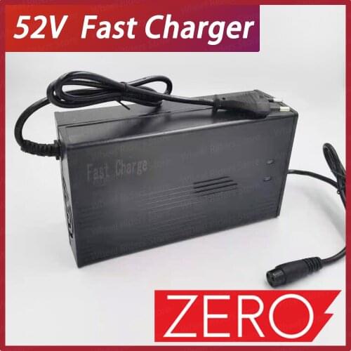 Zero 52V 5A Fast Charger Zero8 Zero9 Zero10 Zero10x Electric Scooter Quick Charger Spare Parts Accessories