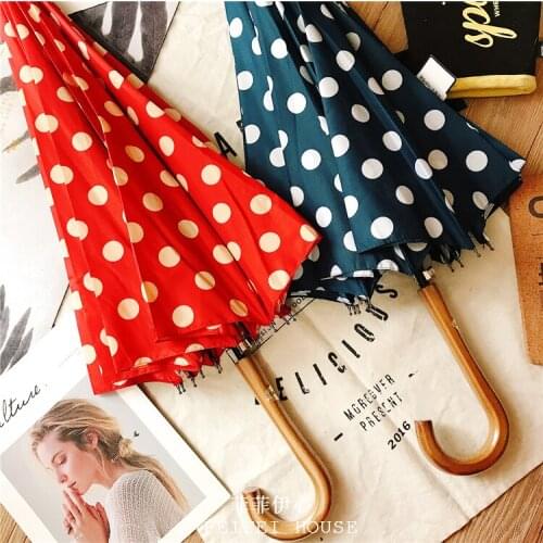 Women Umbrella Long Handle Uv Protection Windproof Adult Outdoor Umbrella Chinese Paraguas Mujer Household Merchandises BD50UU