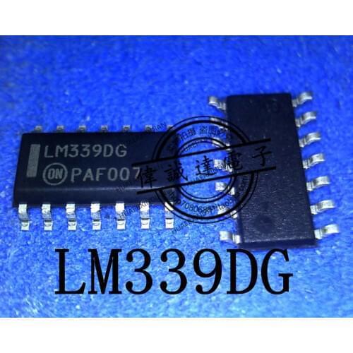 1Pieces New Original LM339DR2G LM339DG LM339 SOP14 2 In Stock Real Picture