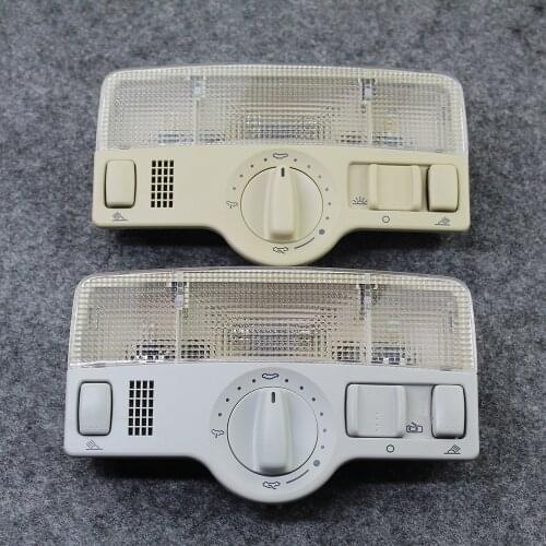 1J0959613G For VW Passat B5 Golf 4 Jetta MK4 Bora Gray Beige Dome Light and Sunroof Switch Skylight Knob Reading Lamp 1J0947105